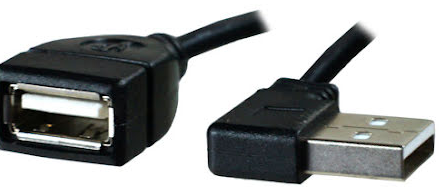 Avignon USB-han til USB-hun 100 cm