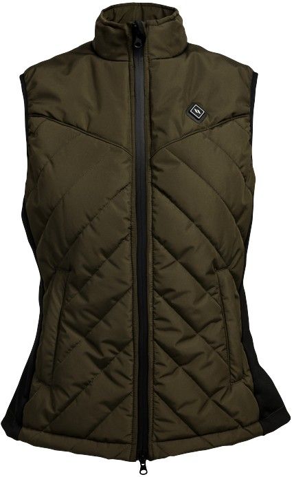 Back on Track Back on Track Etna Heat Vest naisten lämpöliivi, Green
