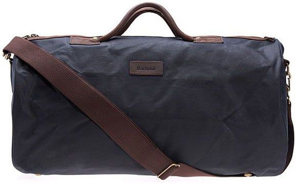Barbour Wax Holdall Navy