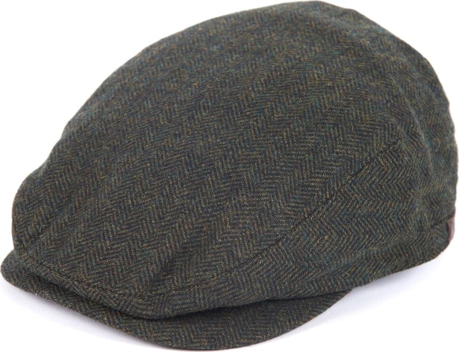 Barbour Barlow Flat Cap Olive