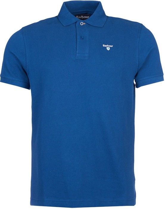Barbour M's Sports Polo Deep Blue