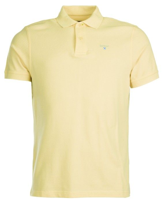 Barbour M's Sports Polo Lemon Zest
