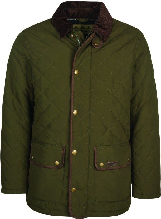 Barbour Burton Quilt ulkoilutakki, tummanvihreä