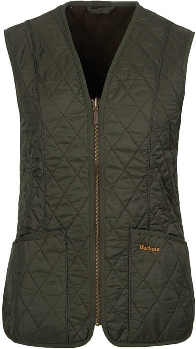 Barbour W"s Fleece Betty Liner Dk Olive'