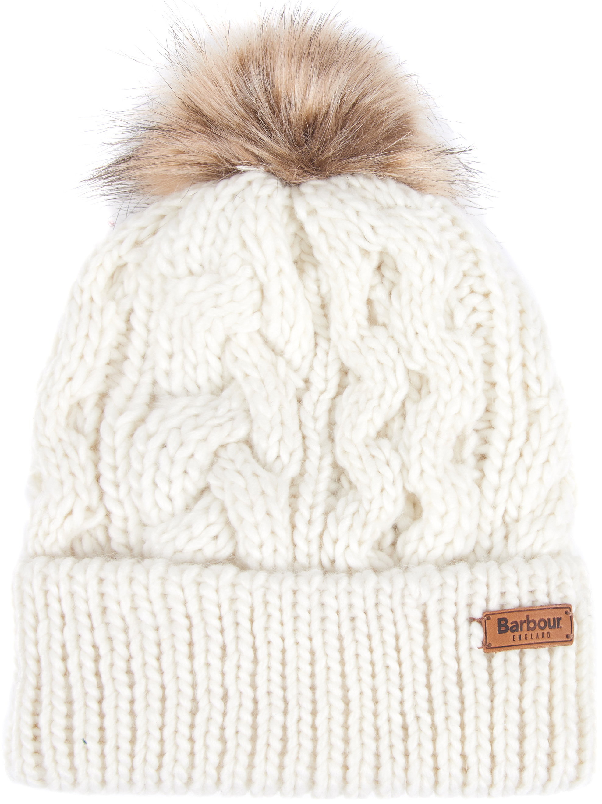 Barbour Penshaw Cable Beanie pipo, Cloud