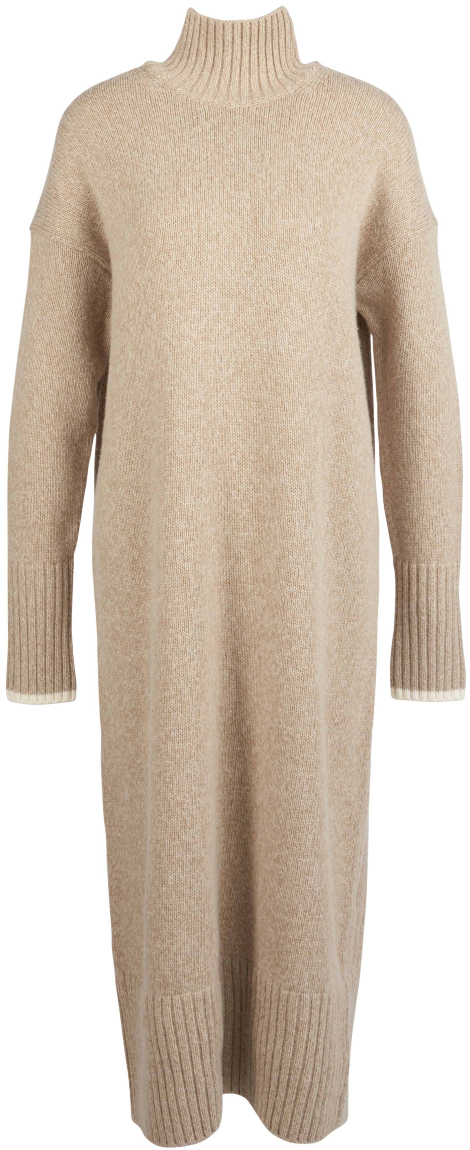 Barbour W's Winona Midi Knit Dress Light Fawn