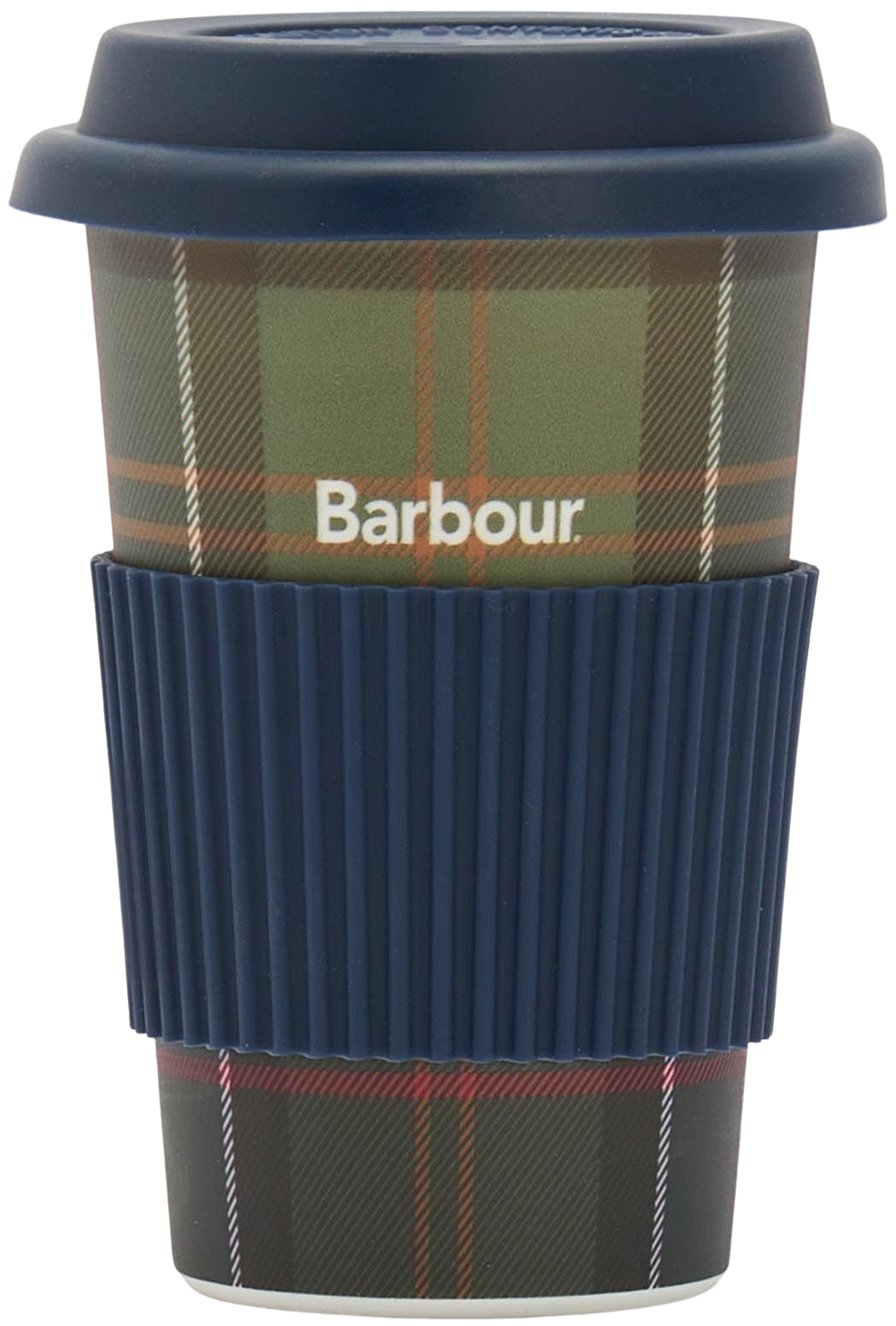 Barbour Reusable Tartan Travel Mug Classic Tartan