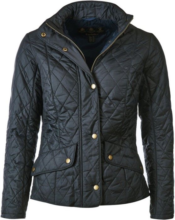 Barbour W's Flyweight Cavalry Quilt Navy