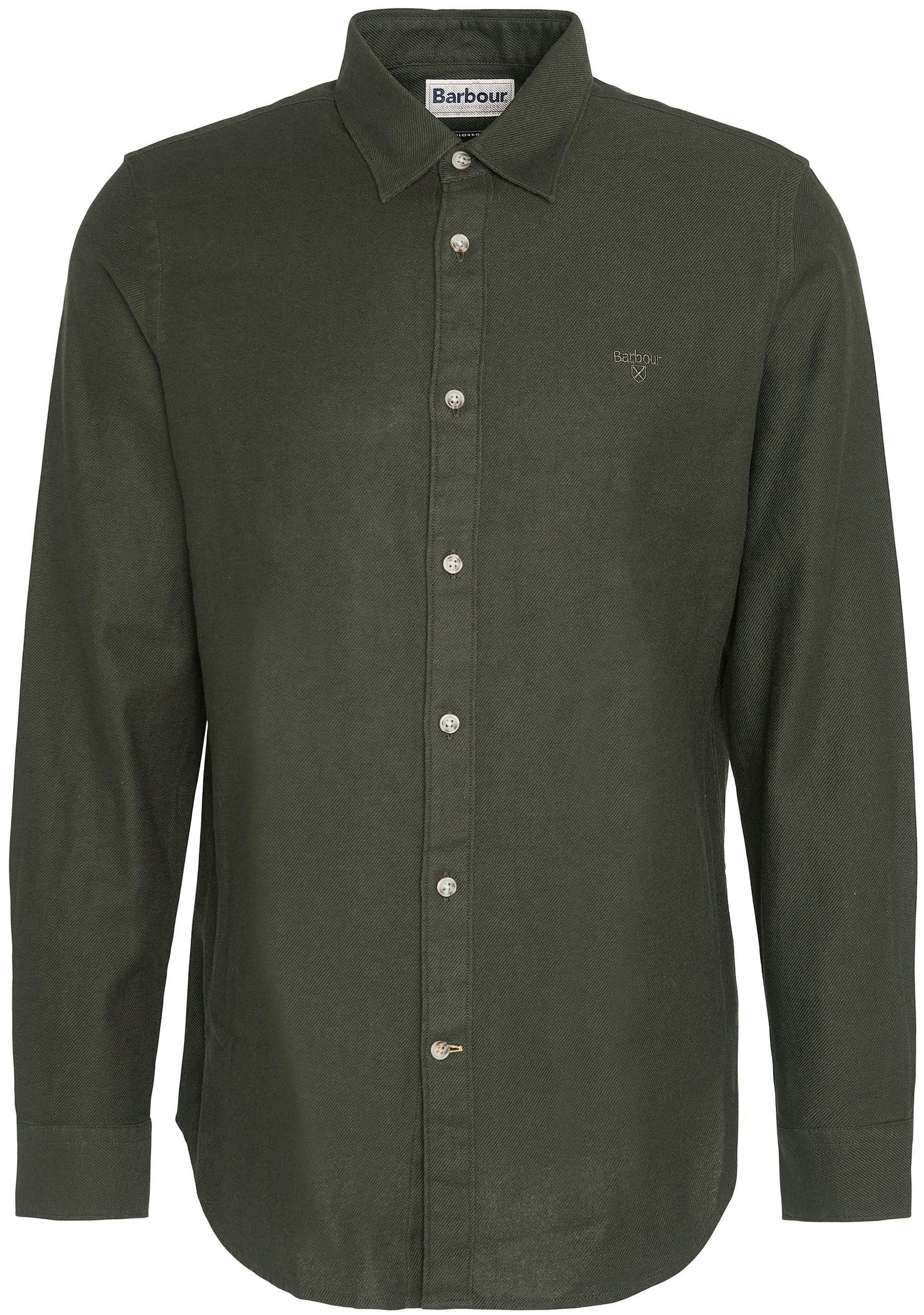 Barbour M's Twillbridge Tailored Fit Olive/Ancient