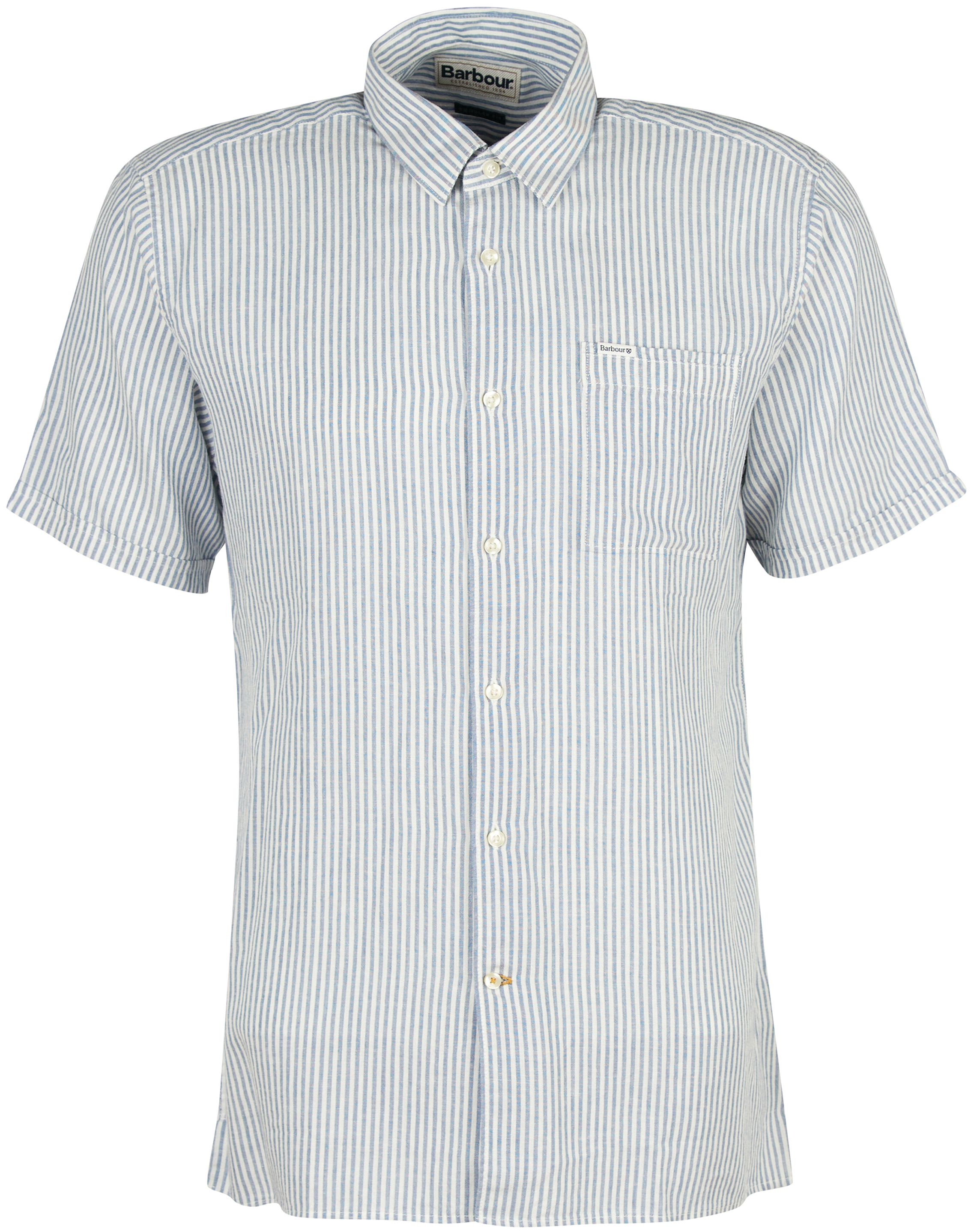 Barbour M's Deerpark Summerfit Shirt Navy