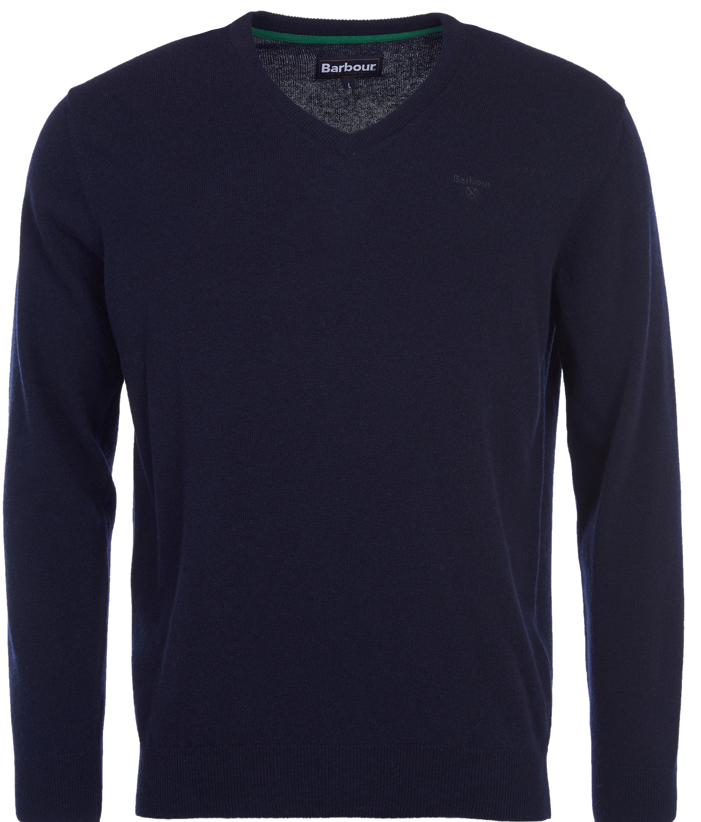 Barbour M's Essential Lambswool V-Neck