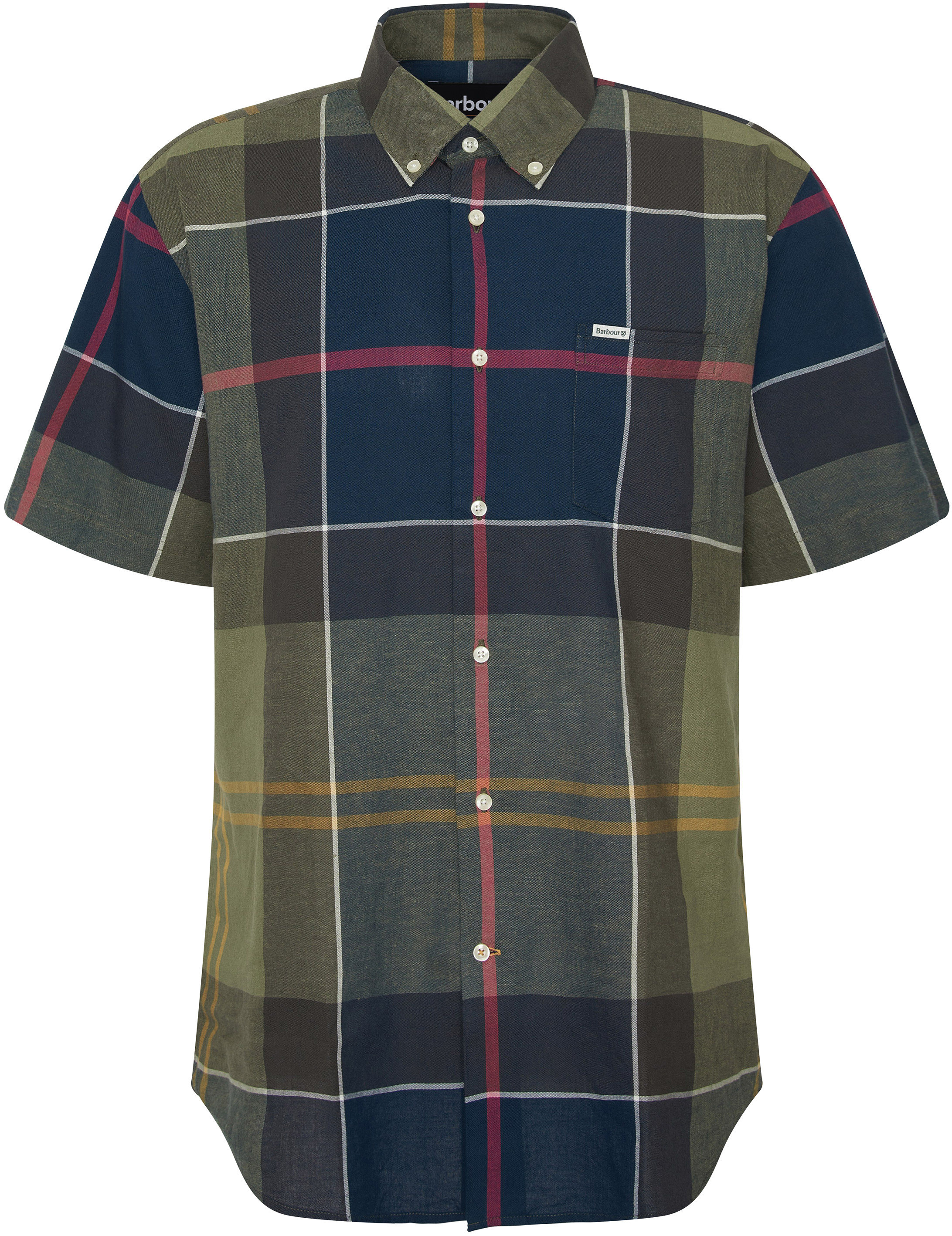 Barbour Douglas Relaxed Fit S/S Shirt lyhythihainen paita, Classic Tartan