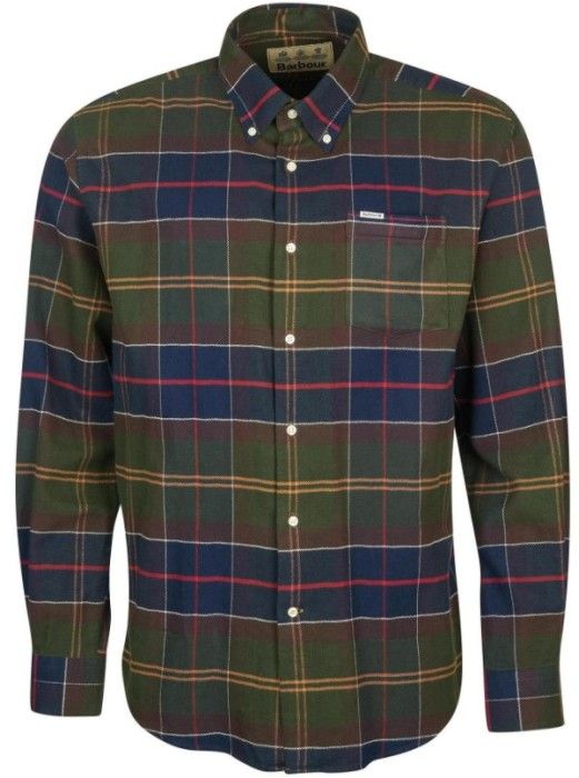 Barbour M's Hogside Tartan Regular Fit Shirt Classic Tartan