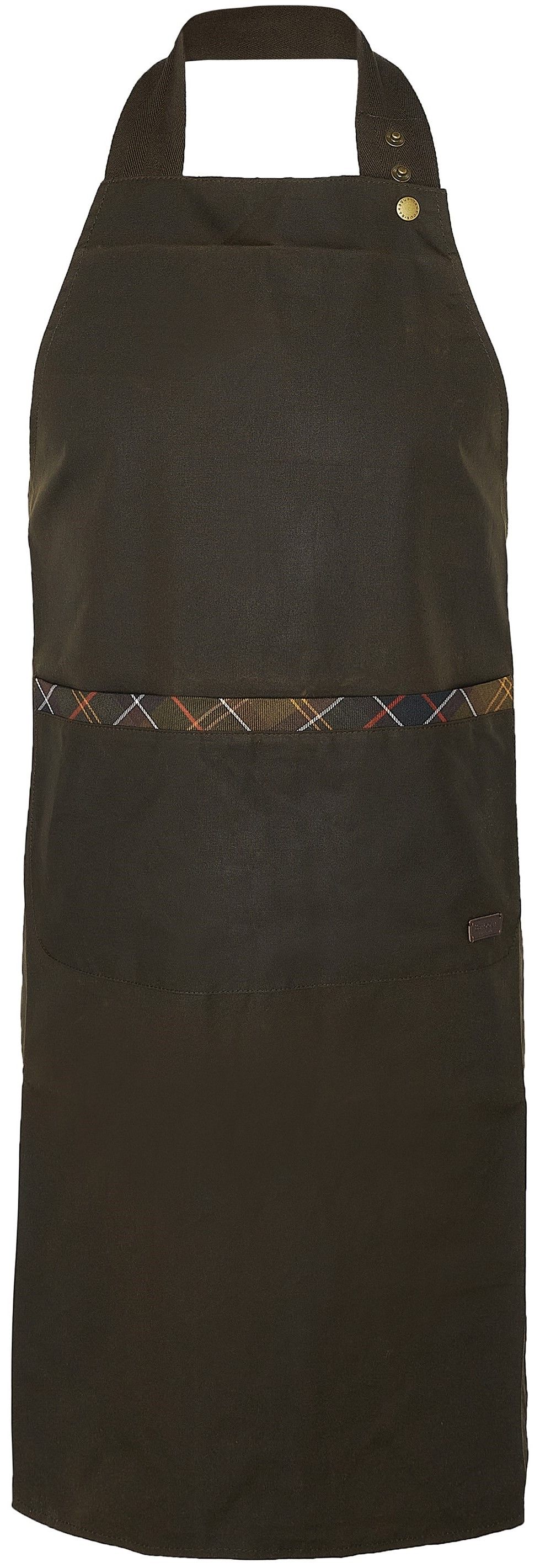 Barbour Wax Apron Olive