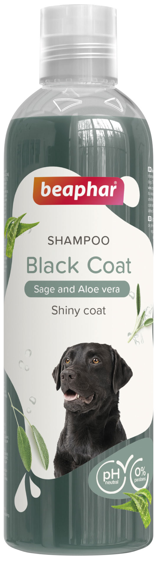 Beaphar  shampoo mustille koirille, 250ml