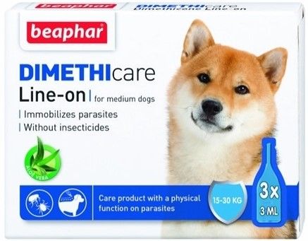 Beaphar Flea & Tick Line On Medium Dog hoitotuote