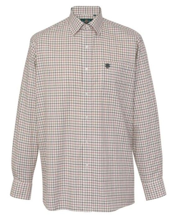 Alan Paine M"s Ilkley Shirt Red Check'