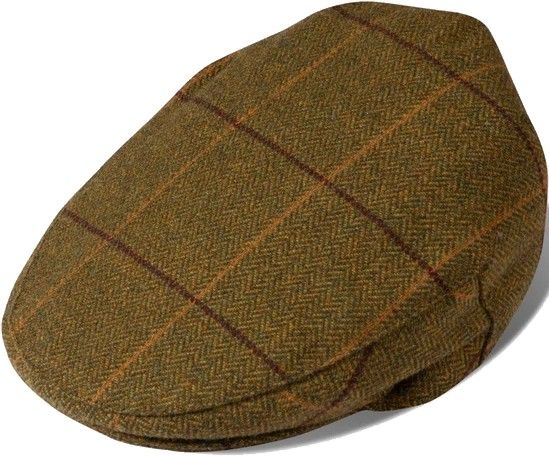 Alan Paine M's Rutland Tweed Cap Cedar