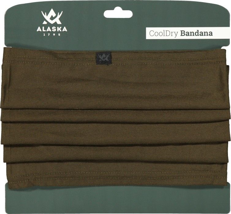 Alaska 1795 CoolDry Bandana Moss Brown