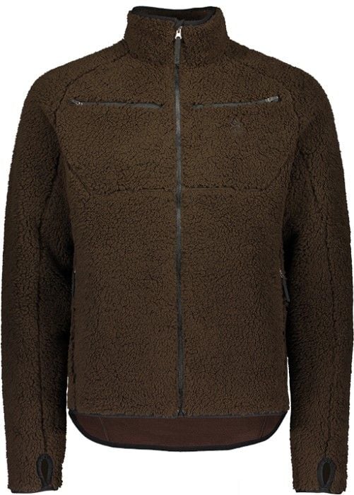 Alaska 1795 M's Teddy Fleece Jacket Moss Brown
