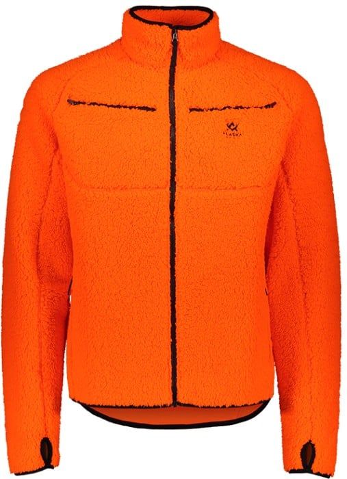 Alaska 1795 M's Teddy Fleece Jacket Orange
