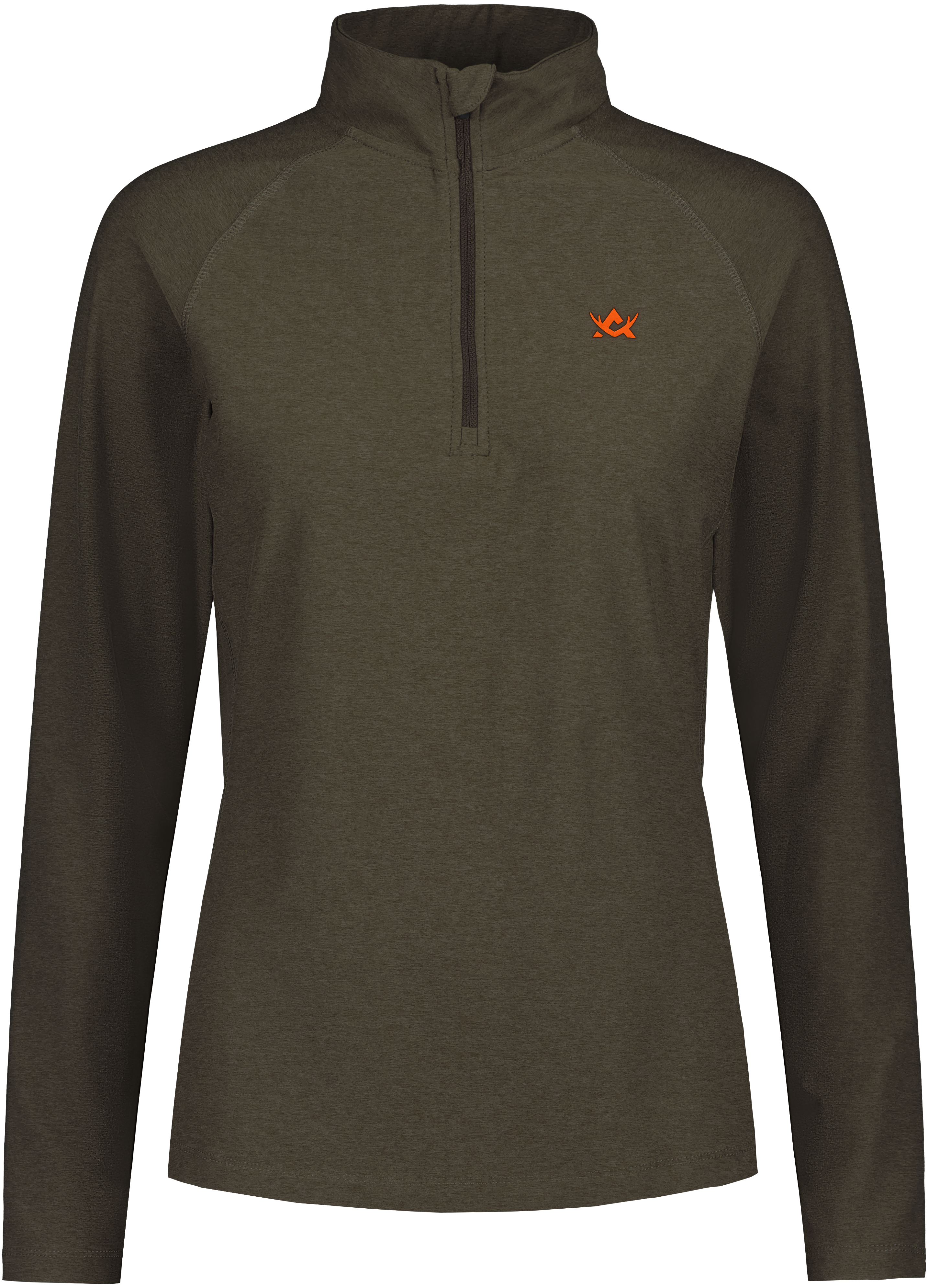 Alaska 1795 CoolDry Half-Zip Top naisten paita, Moss Brown