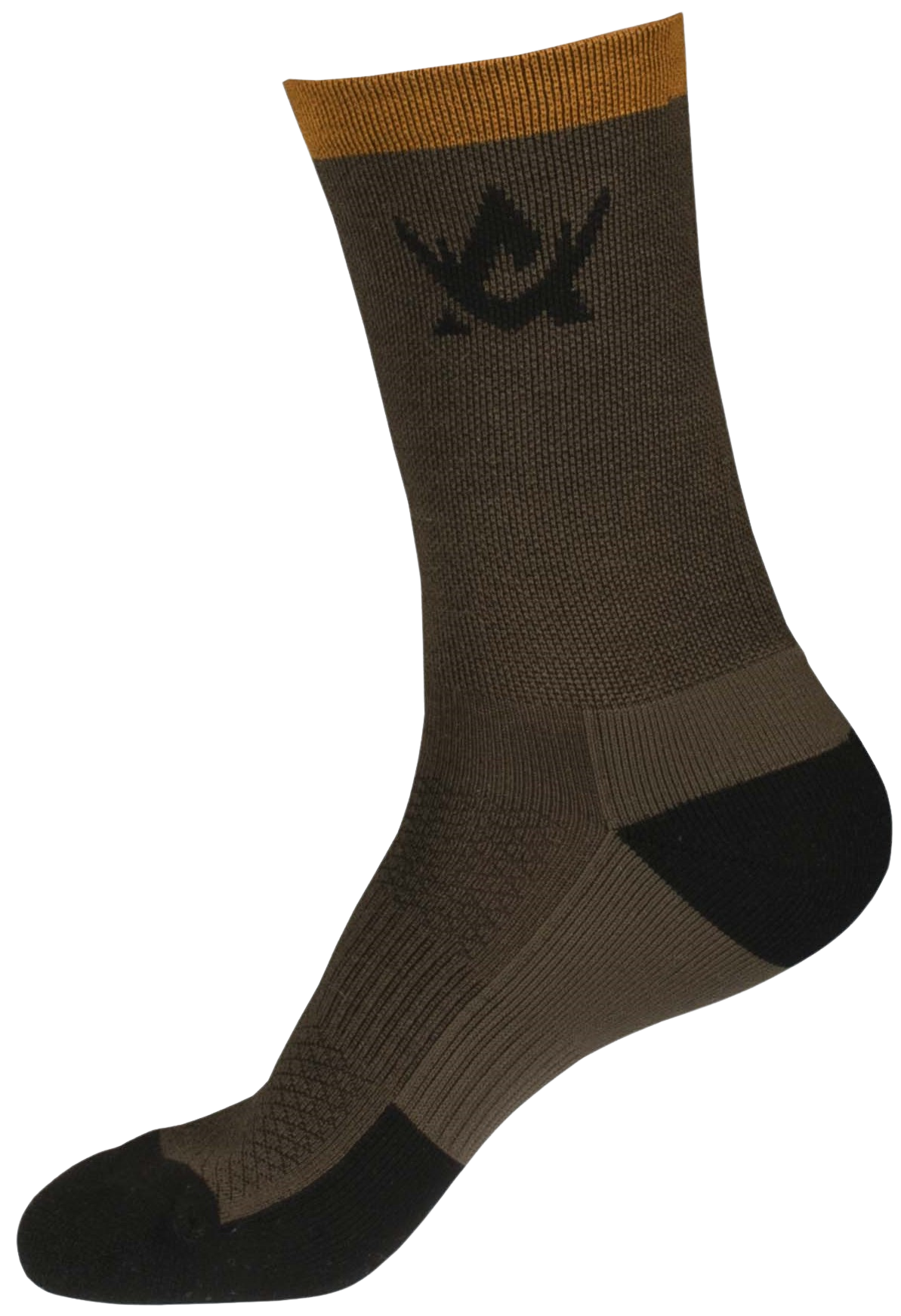 Alaska 1795 Superior Merino Sock 2-pack Brown/Black