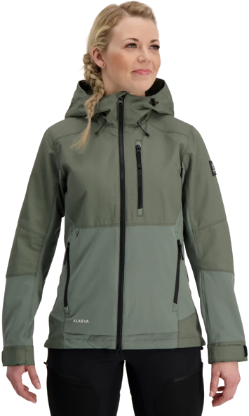 Alaska 1795 Trekking Lite Pro Jacket naisten takki, harmaavihreä