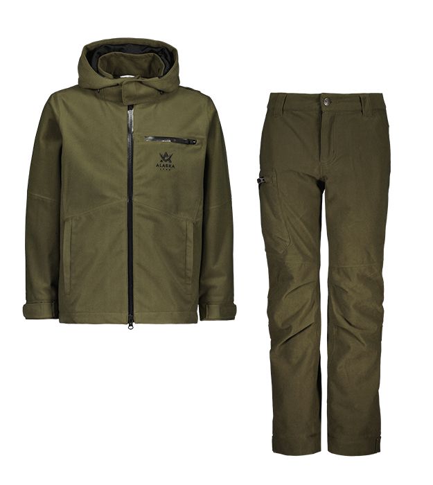 Alaska 1795 Jr Extreme Lite 3 Jacket + Pant Forest Green