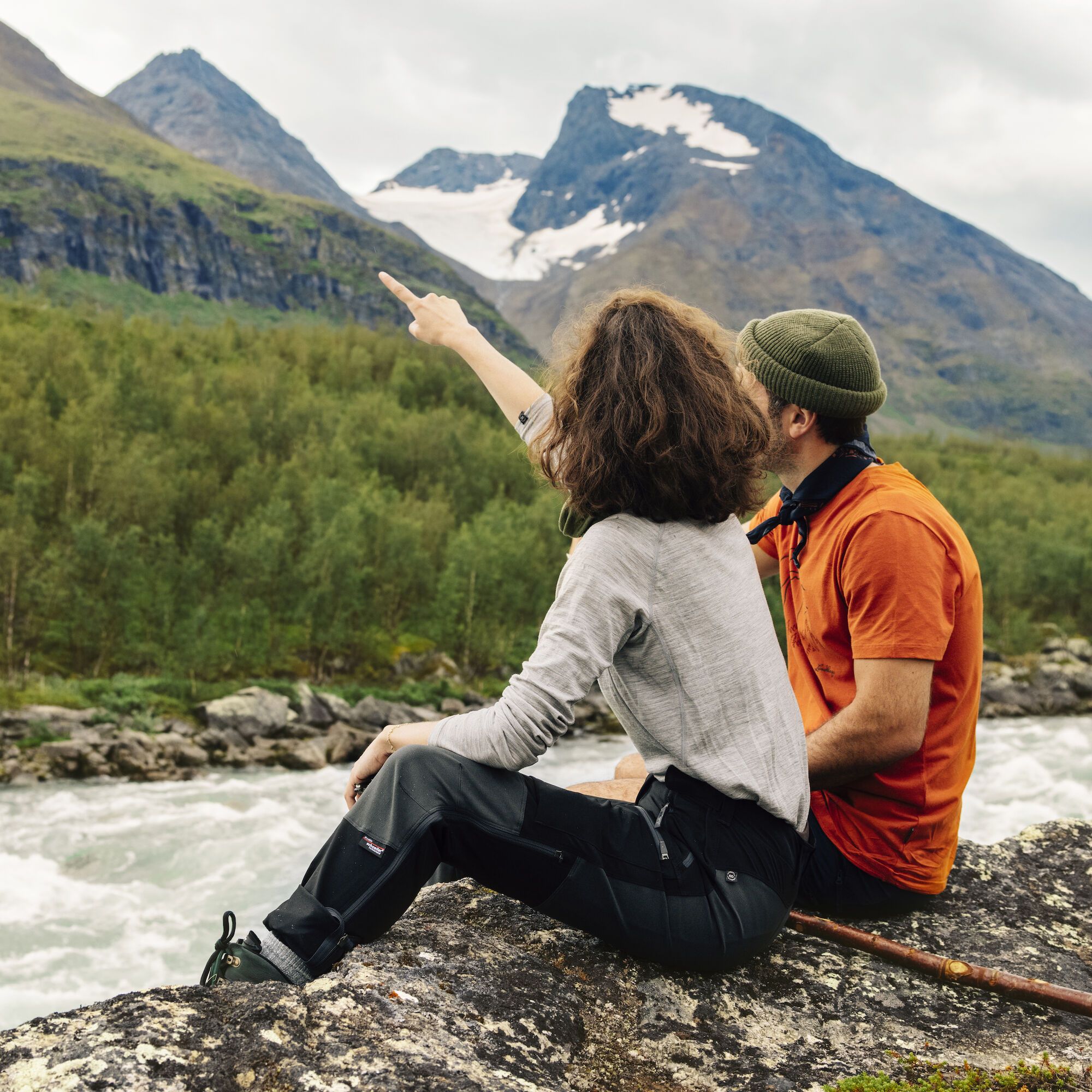 Lundhags Askro Pro Pant naisten housut, Black/Charcoal