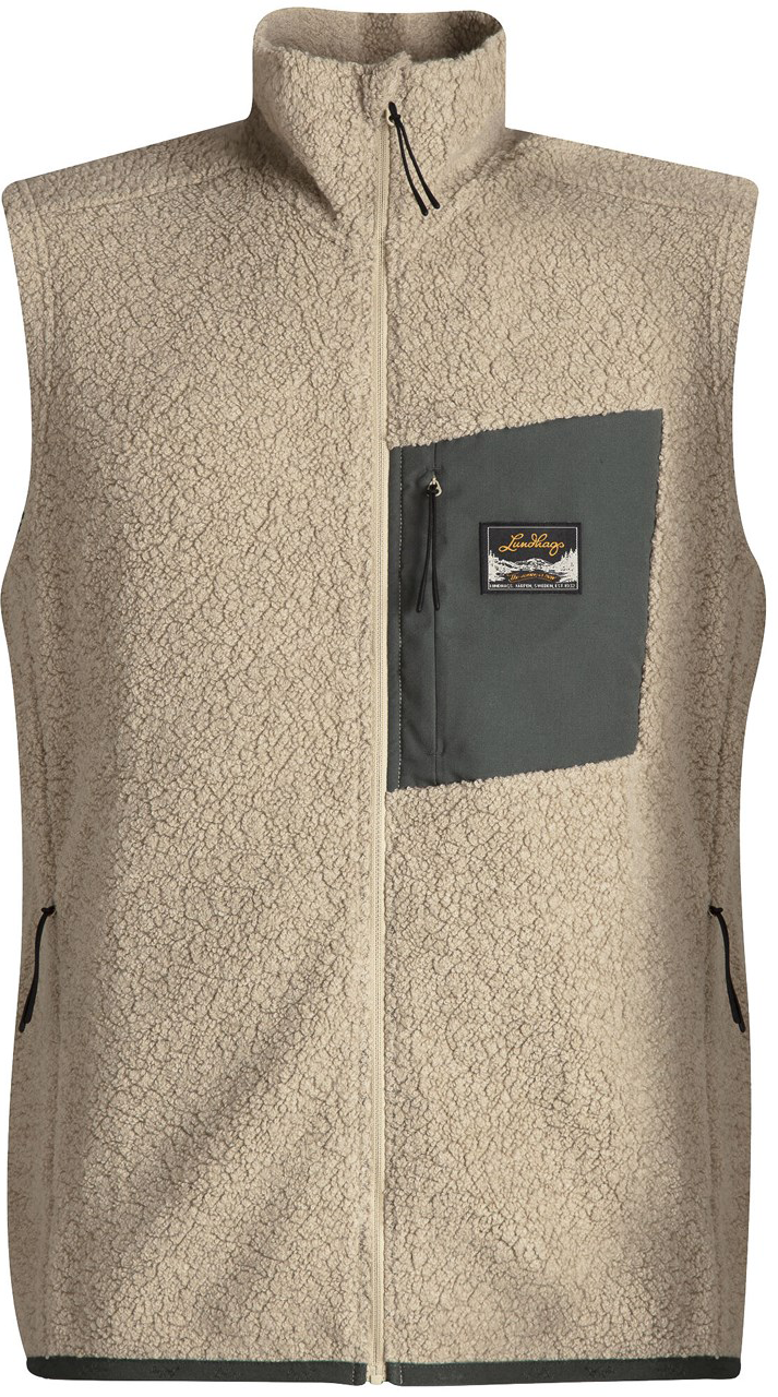 Lundhags Flok Wool Ms Pile Vest Sand