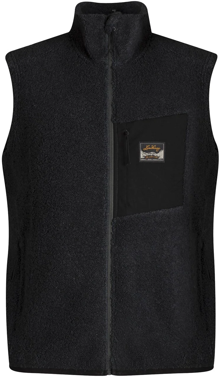 Lundhags Flok Wool Ms Pile Vest Seaweed
