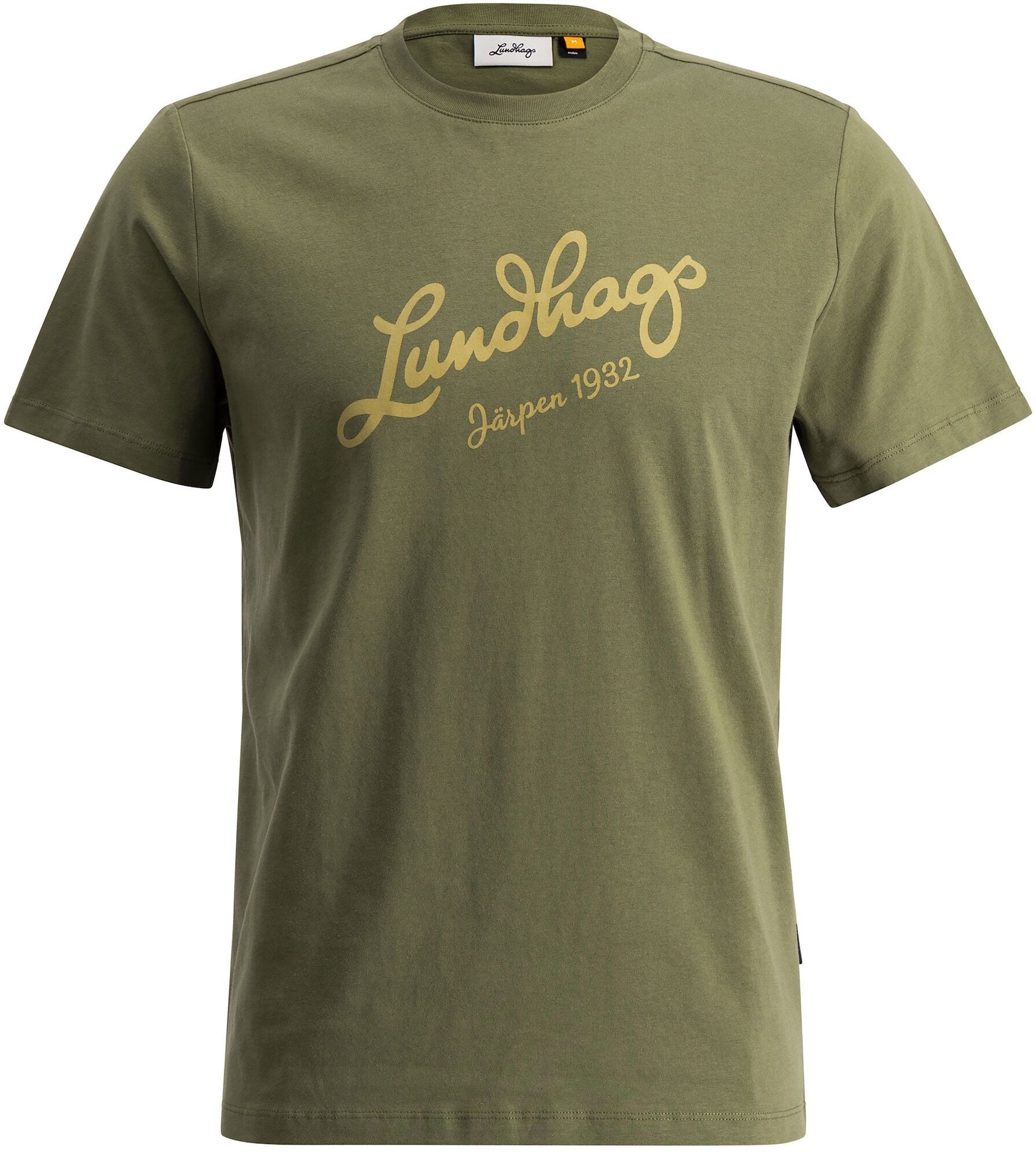 Lundhags Järpen Logo T-shirt M Pine Green