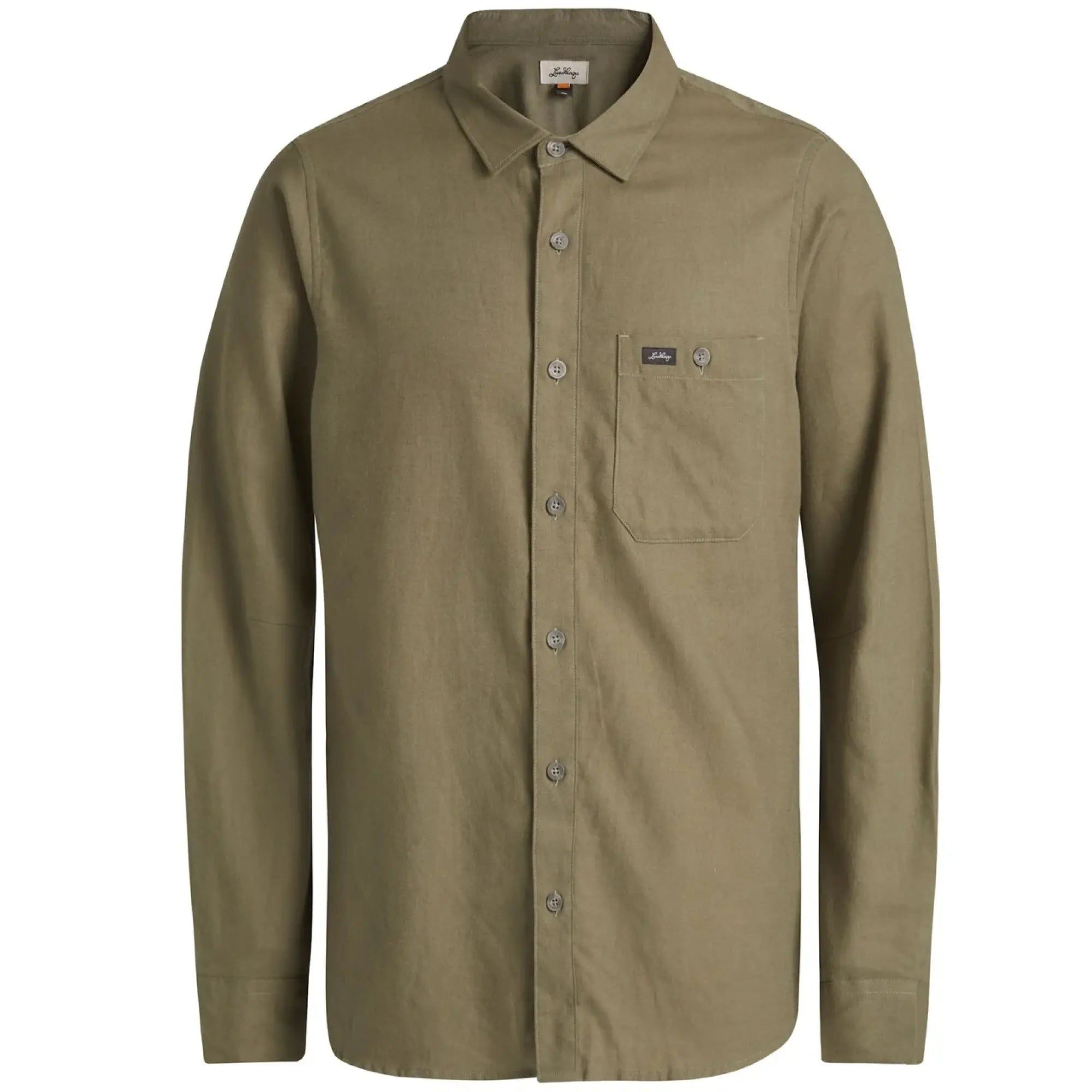 Men's Ekren Solid Long Sleeve Shirt Clover L, Clover