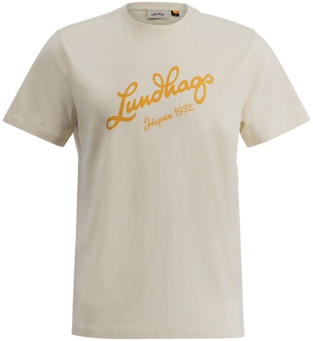 Lundhags Järpen Logo T-shirt Ms Chalk White