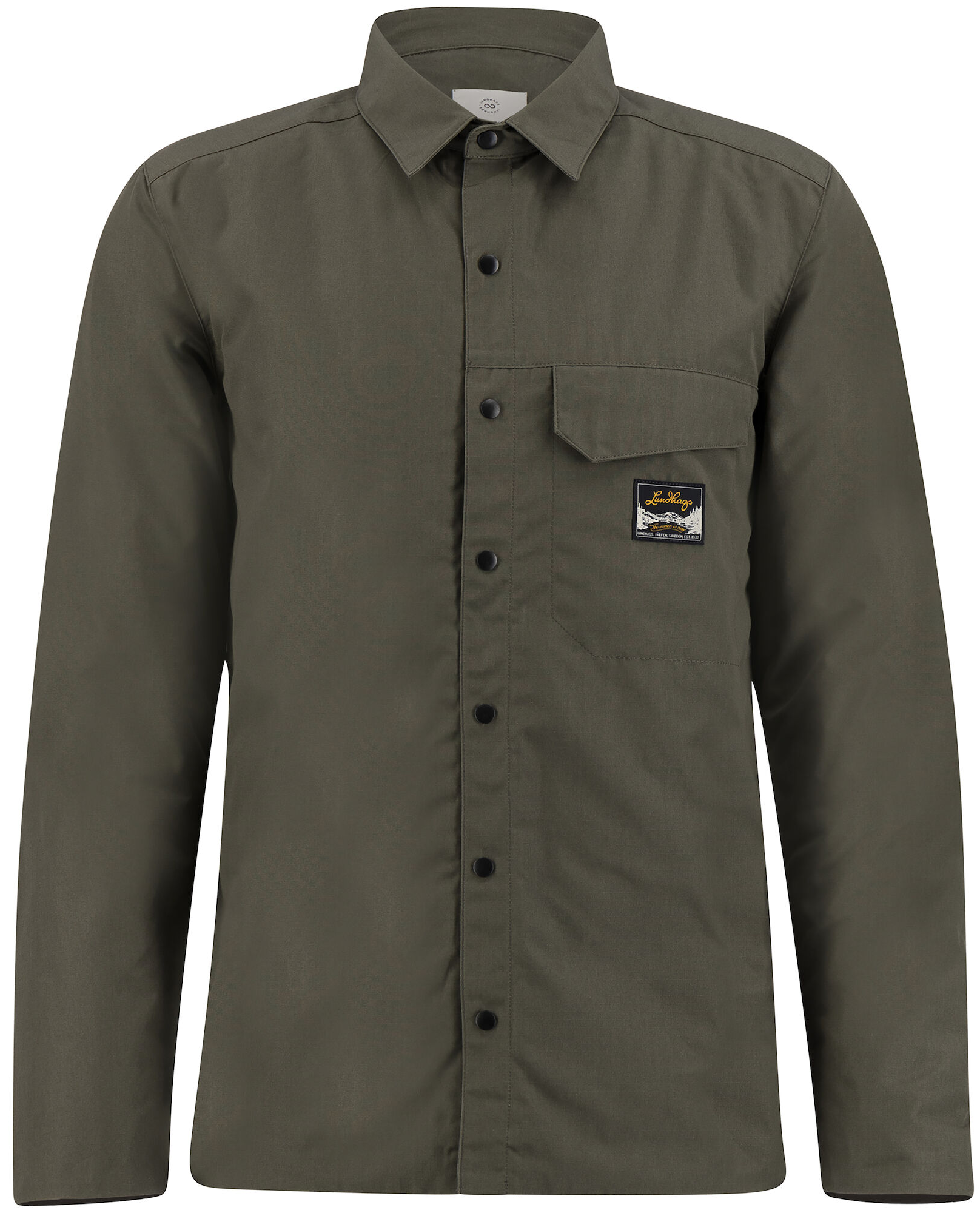 Lundhags M's Knak Insulated Shirt Forest Green