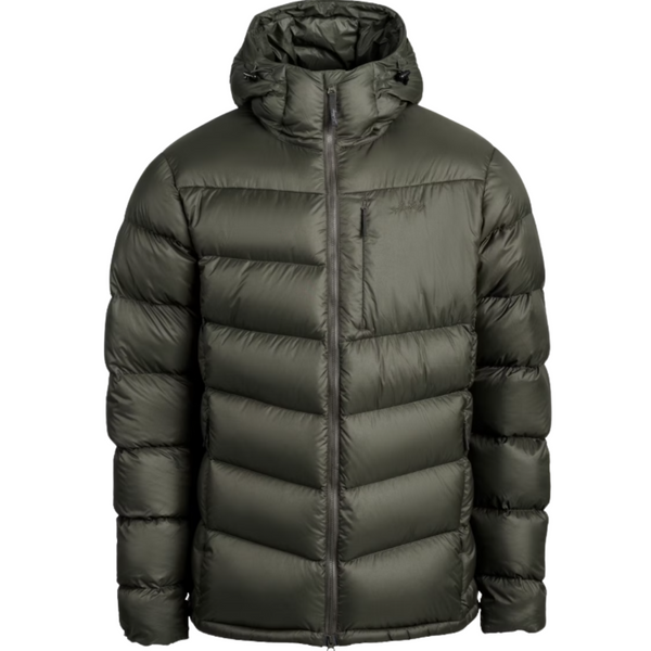 Lundhags Ms Fulu Down Hooded Jacket Dark Forest Green
