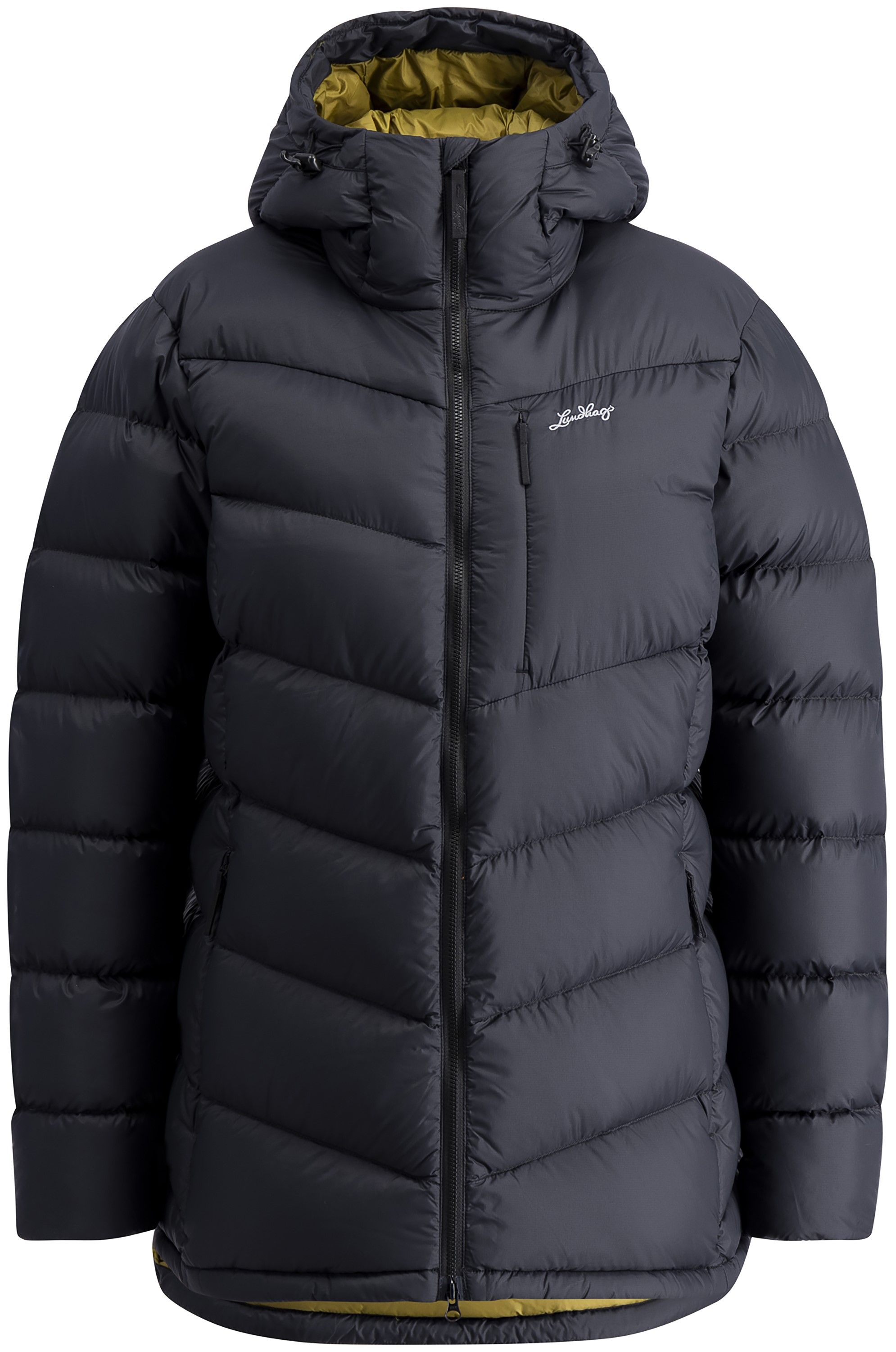 Lundhags Fulu Down Hooded Jacket naisten untuvatakki, Black