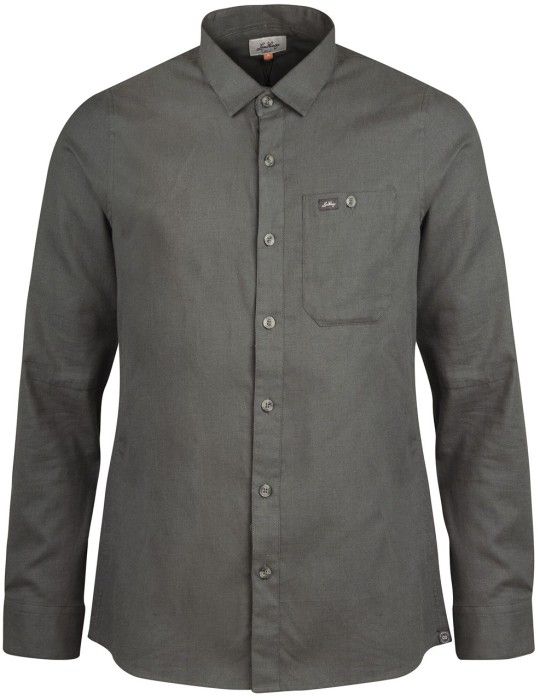 Lundhags M's Ekren Solid Long Sleeve Shirt Dark Agave