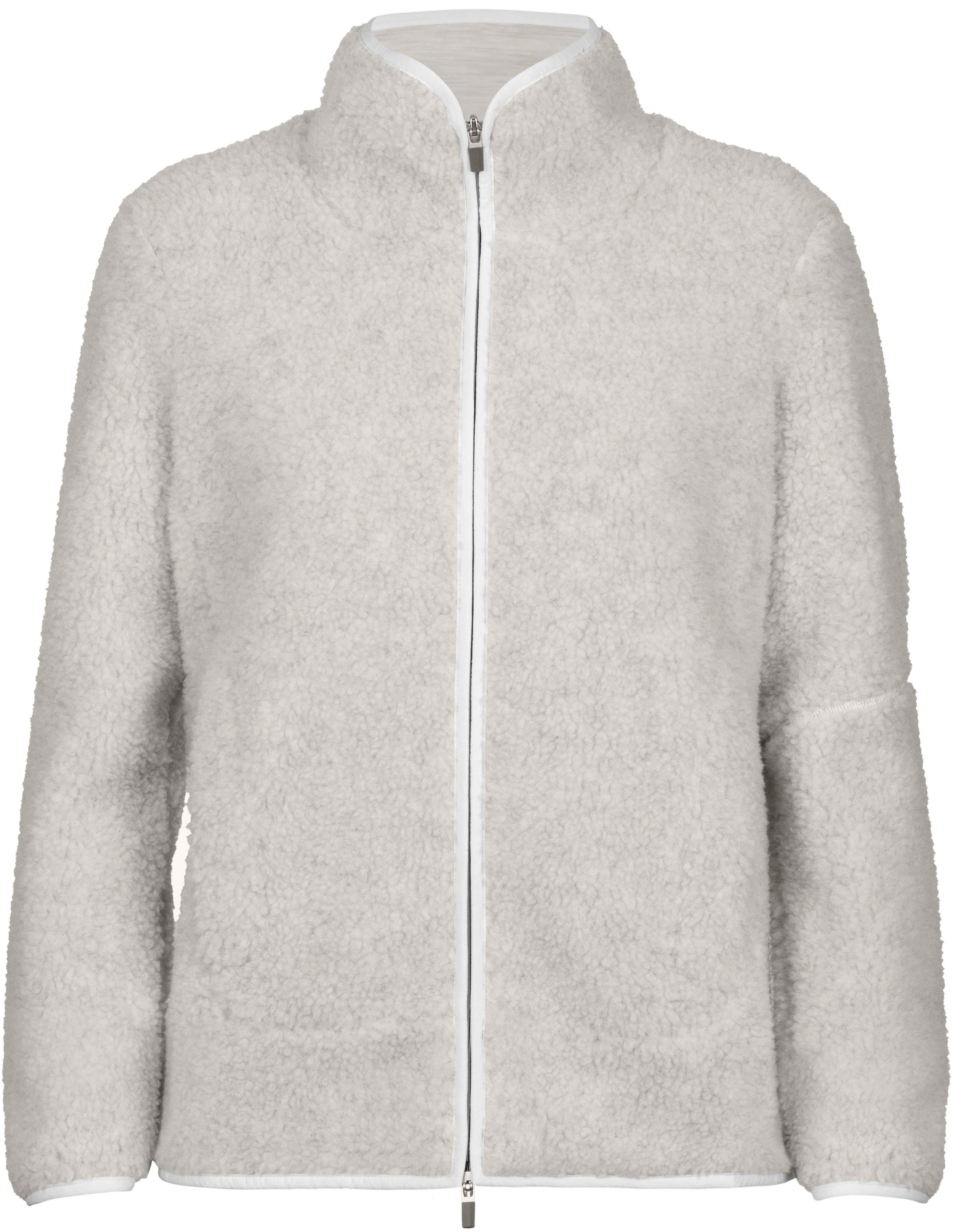 Icebreaker W's RealFleece Sherpa LS Zip Ecru Hthr/Snow