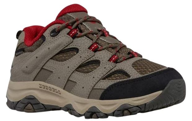 Merrell Moab 3 Low Waterproof Junior/Dam Boulder/Red