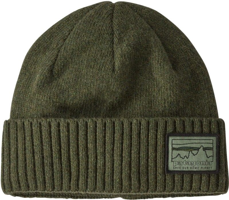 Patagonia Brodeo Beanie 73 Industrial Green Skyline