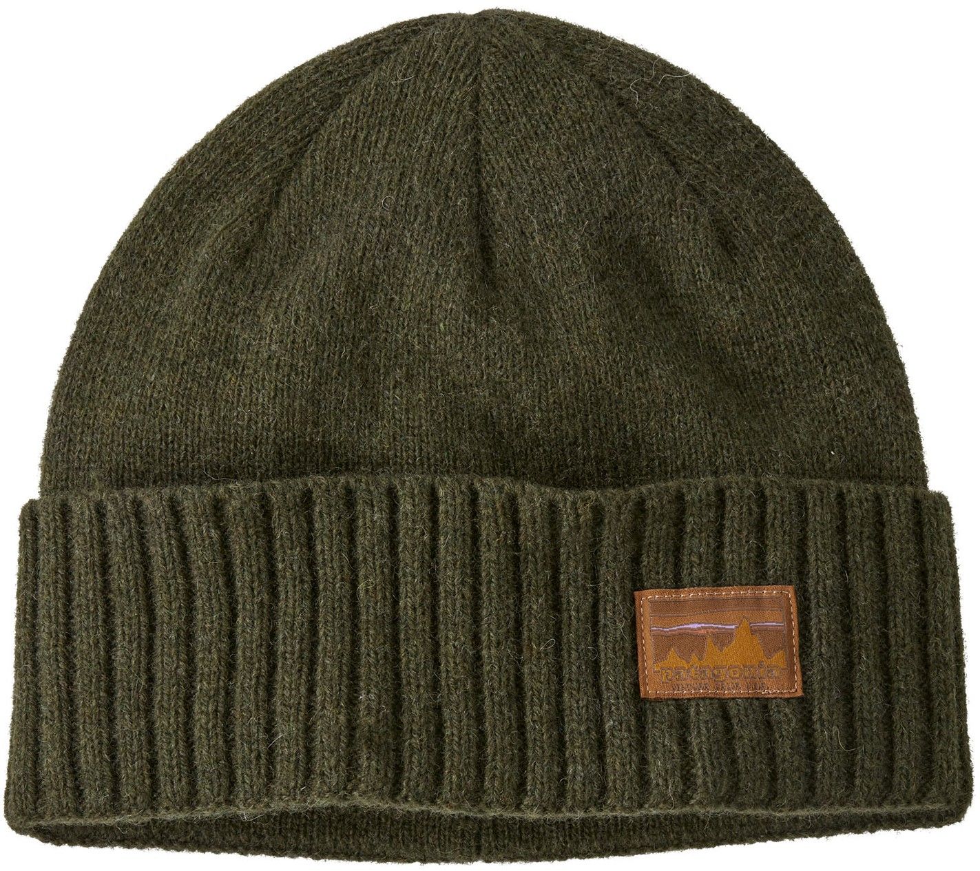 Patagonia Brodeo Beanie 73 Pine Needle Green Skyline