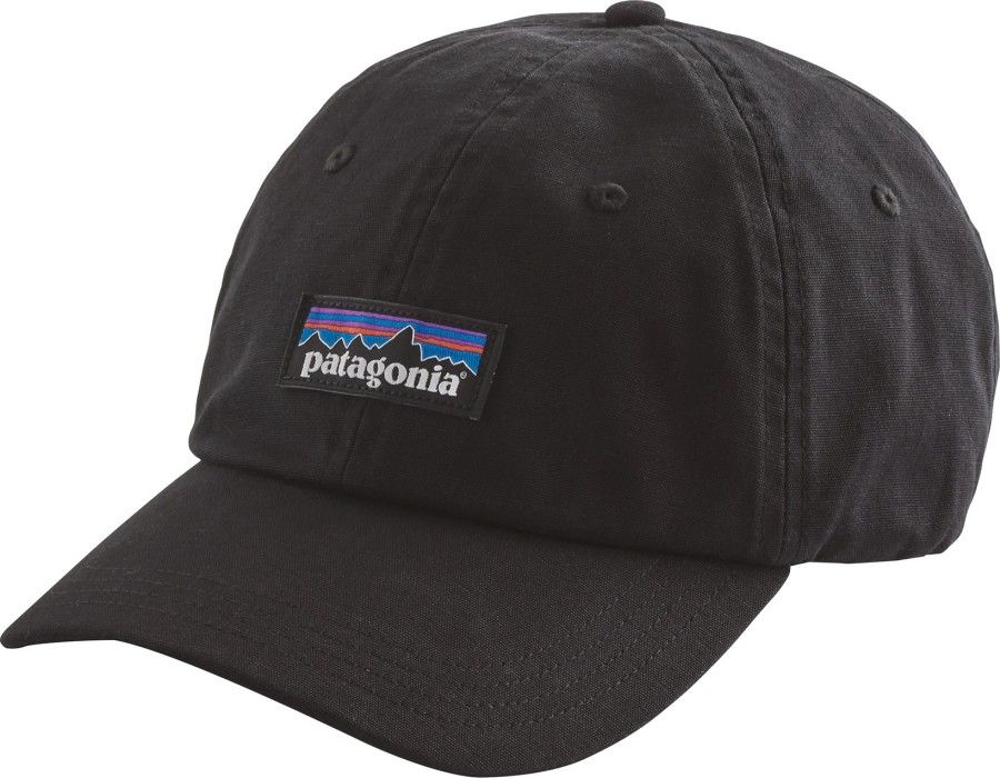 Patagonia P-6 Label Trad Cap Black (2019)