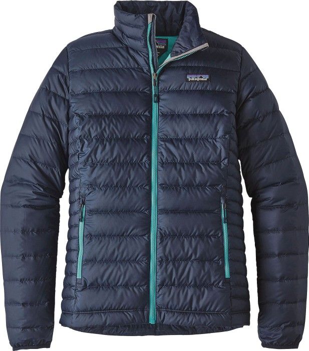 Patagonia W's Down Sweater Navy Blue/Strait Blue