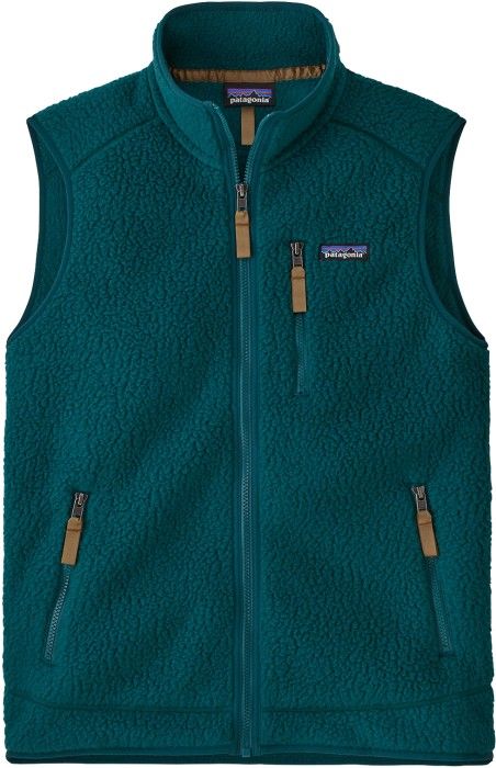 Patagonia M's Retro Pile Vest Dark Borealis Green