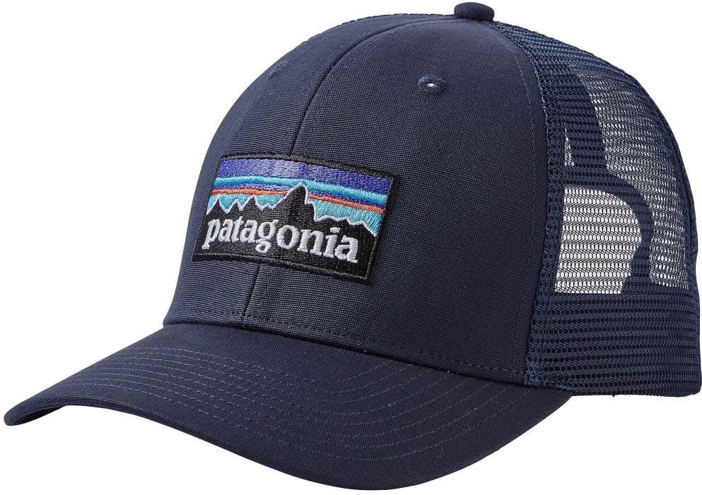 Patagonia P-6 Logo Trucker Hat Navy Blue/Navy Blue