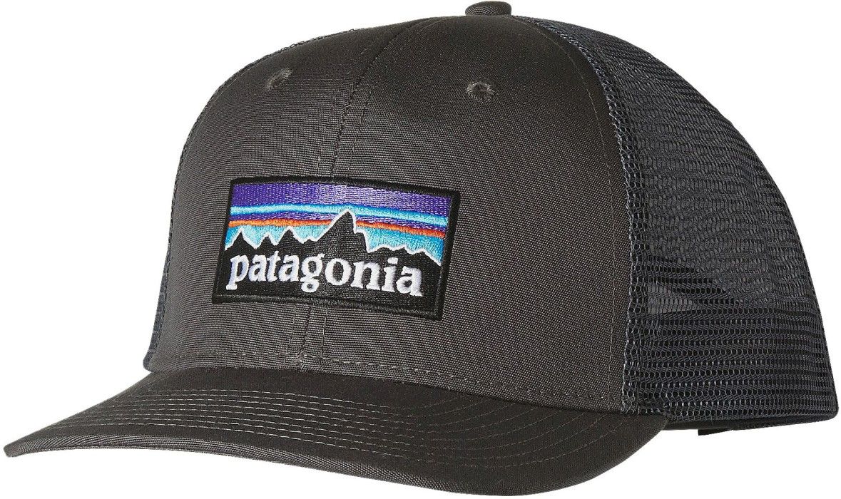 Patagonia P-6 Logo Trucker Hat Forge Grey (2020)
