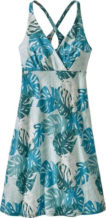 Patagonia W's Amber Dawn Dress Tarkine Fern: Tasmanian Teal