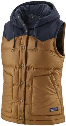 Patagonia W's Bivy Hooded Vest Nest Brown